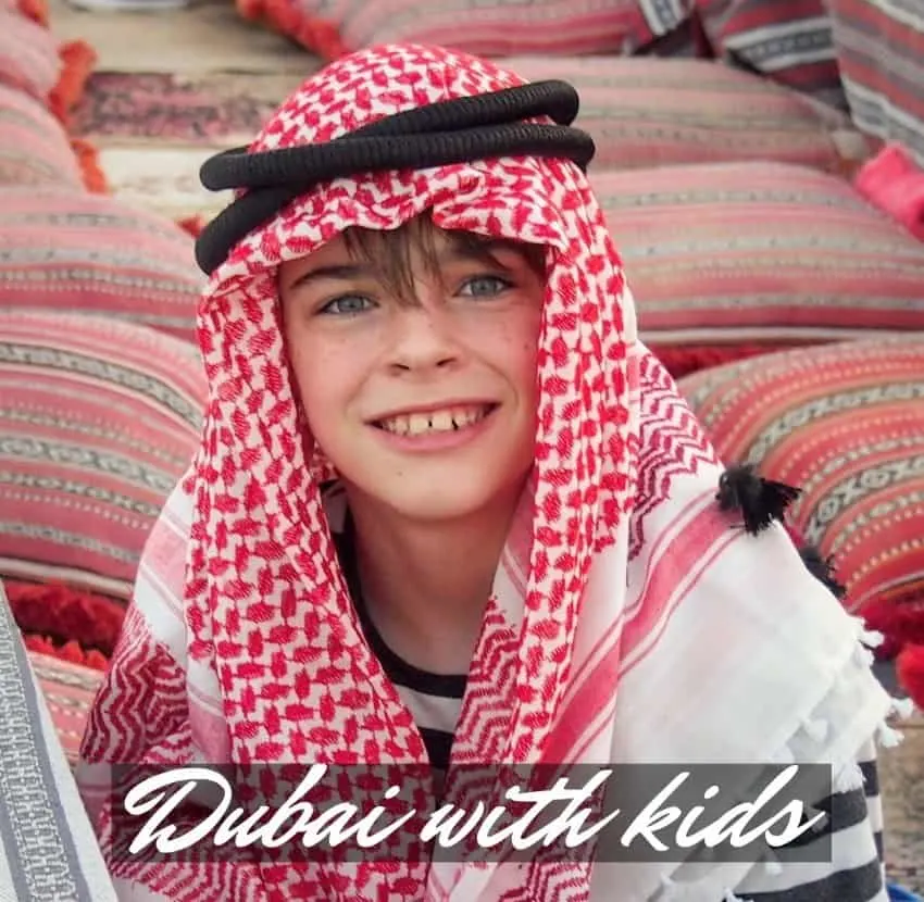 Dubai with kids blog guide
