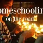 Homeschool and travel. Homeschooling on the road