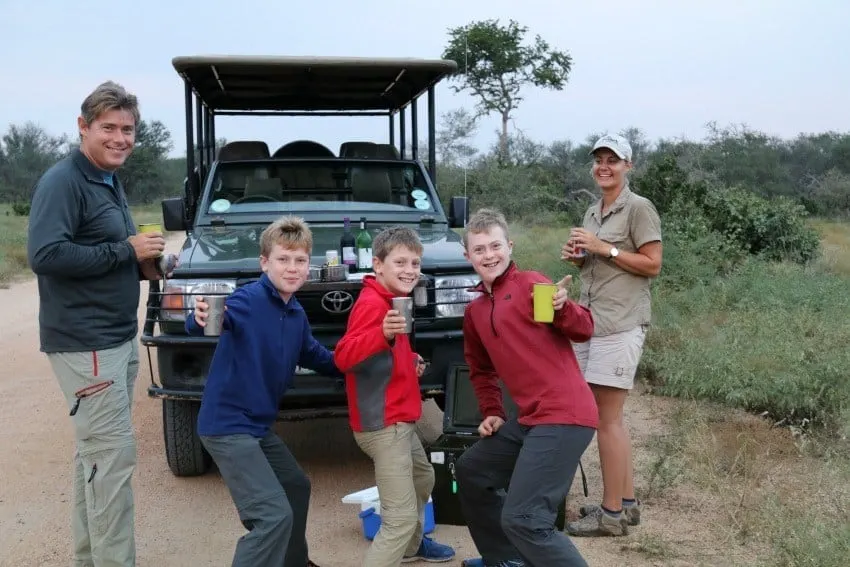 Kruger National Park with kids