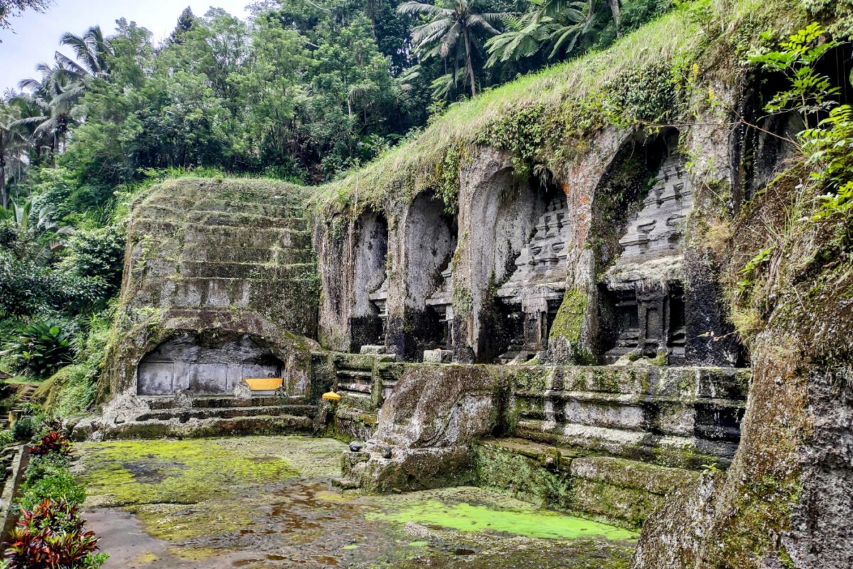 Gunung Kawi, ancient structures carved out of the roack