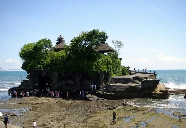 Bali with kids Pura Tanah Lot Bali