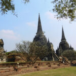 ruins of the ancient city of Ayutthaya, Thailand