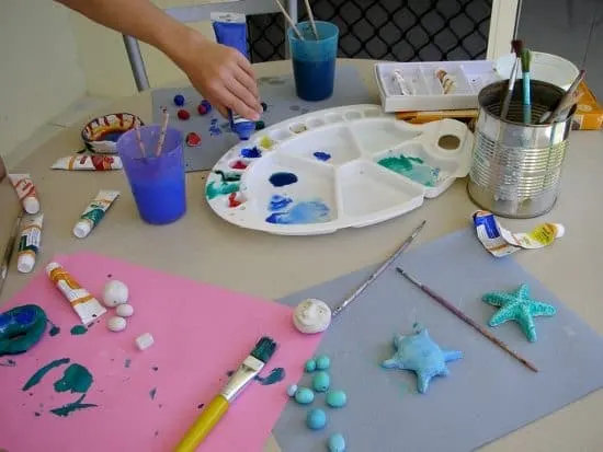 What does a homeschool day look like craft