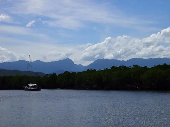 Mossman gorge from Lady Douglas river cruise Port Douglas