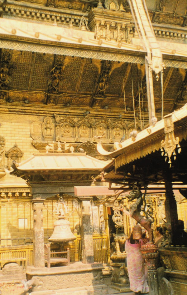 Golden Temple Kathmandu Old Photo