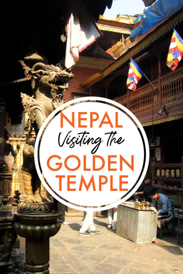 Nepal visiting the golden temple