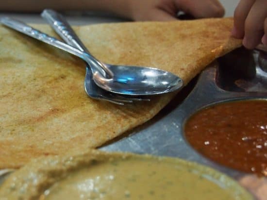 South Indian Food in Malaysia Masala Dosa Kuala Lumpur