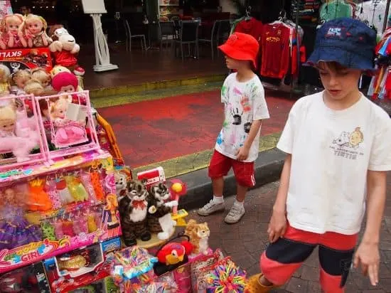 Shopping in Chinatown Kuala Lumpur