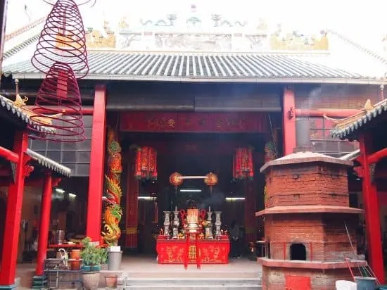 Chinese Temple Shopping in Chinatown Kuala Lumpur