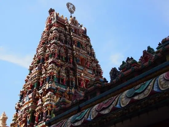 Hindu Temple Chinatown KL