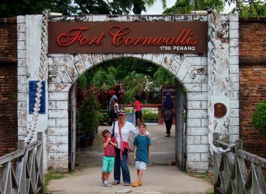 Fort Cornwallis Georgetown Penang Kids