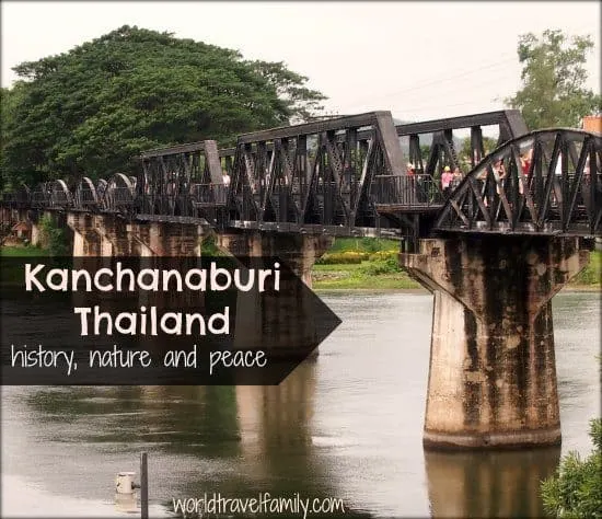  The Bridge on the River Kwai. Kanchanaburi, Thailand. Bangkok to Kanchanaburi train, Accommodation in Kanchanaburi and things to do.
