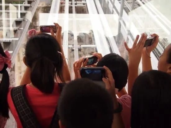 Funicular railway at Kek Lok Si temple, Penang