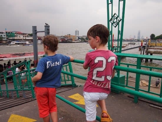 River crossing Bangkok