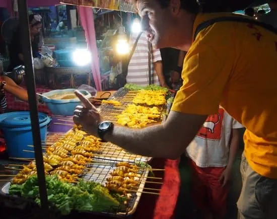 Night Market in Kanchanaburi
