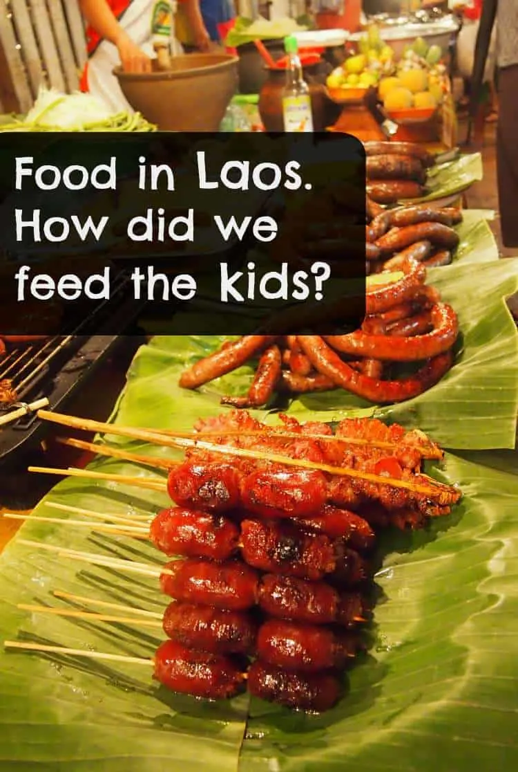 Food in Laos. What did we feed the kids during our 6 weeks in Laos, with a closer look at food in Luang Prabang. 