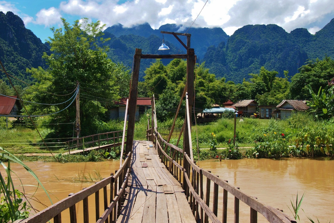 Vang Vieng view