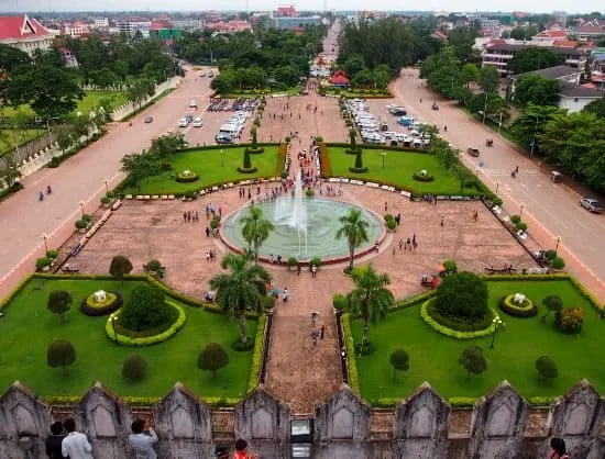 Victory Gate Vientiane Laos