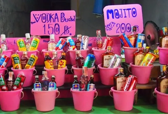 Buckets Full Moon Party Thailand