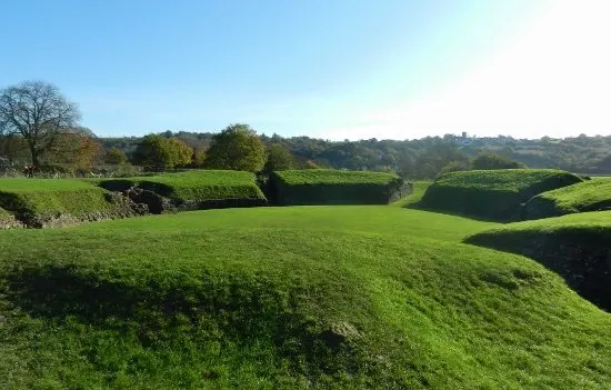 Things to do in South Wales. Caerleon Wales Roman amphitheatre