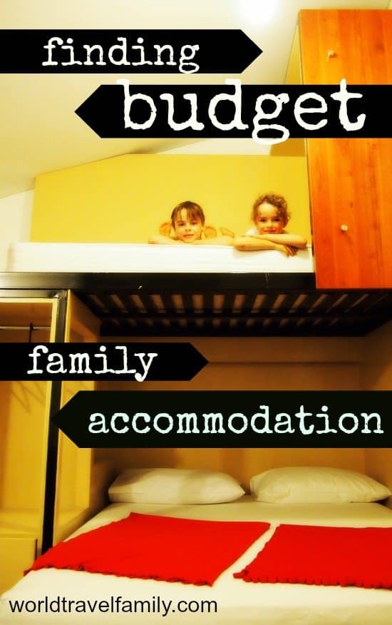Finding budget family accommodation