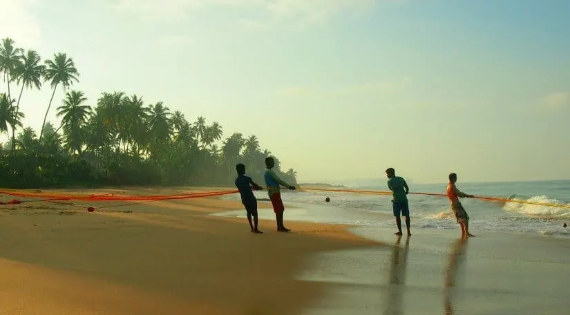 Ambalangoda beach sri lanka travel blog