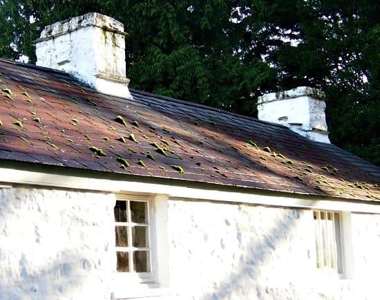 Welsh slate roof