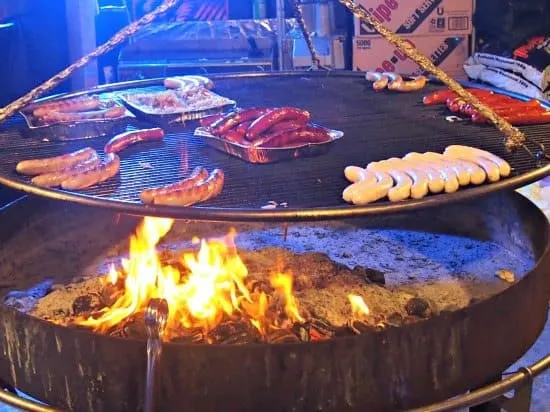 Christmas food market cardiff