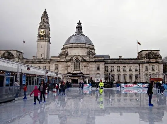 Cardiff Christmas Ice Skating Rink