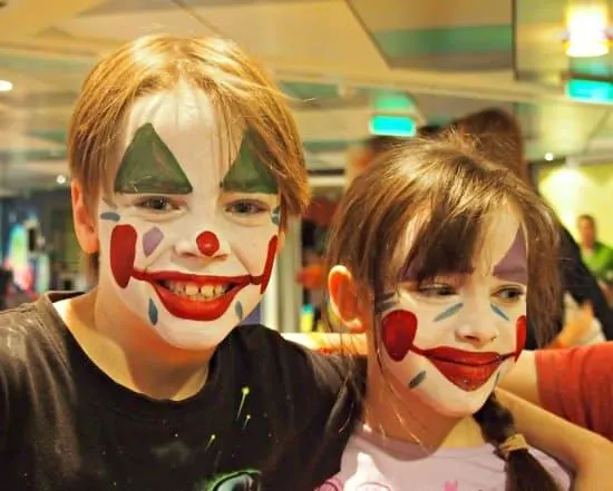 transatlantic cruise kids club