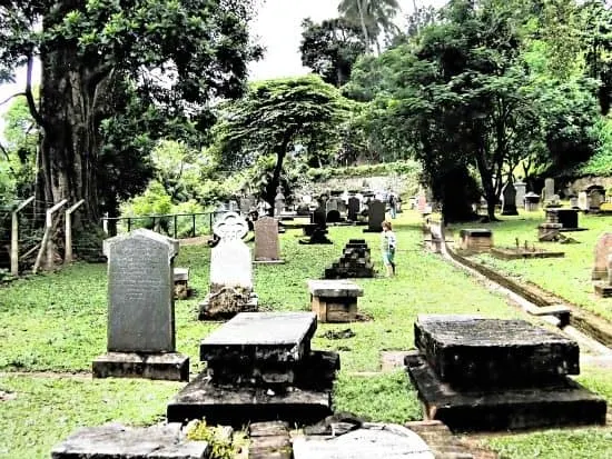 The British Garrison Cenmetery, Kandy
