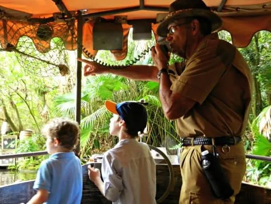 The best rides have longer queues Jungle Cruise