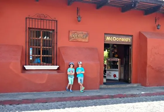 Fast Food Antigua Guatemala