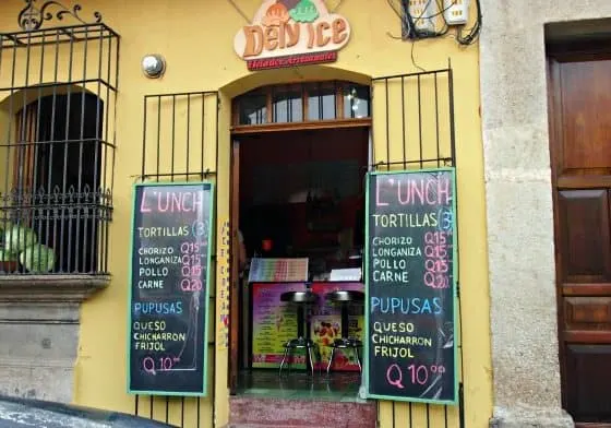 Restaurant Antigua Guatemala