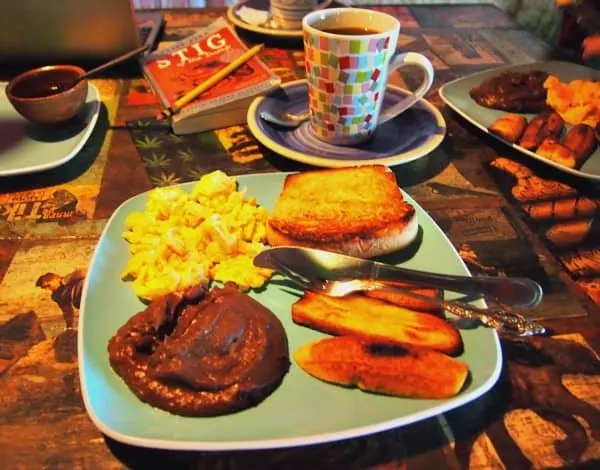 Guatemalan breakfast