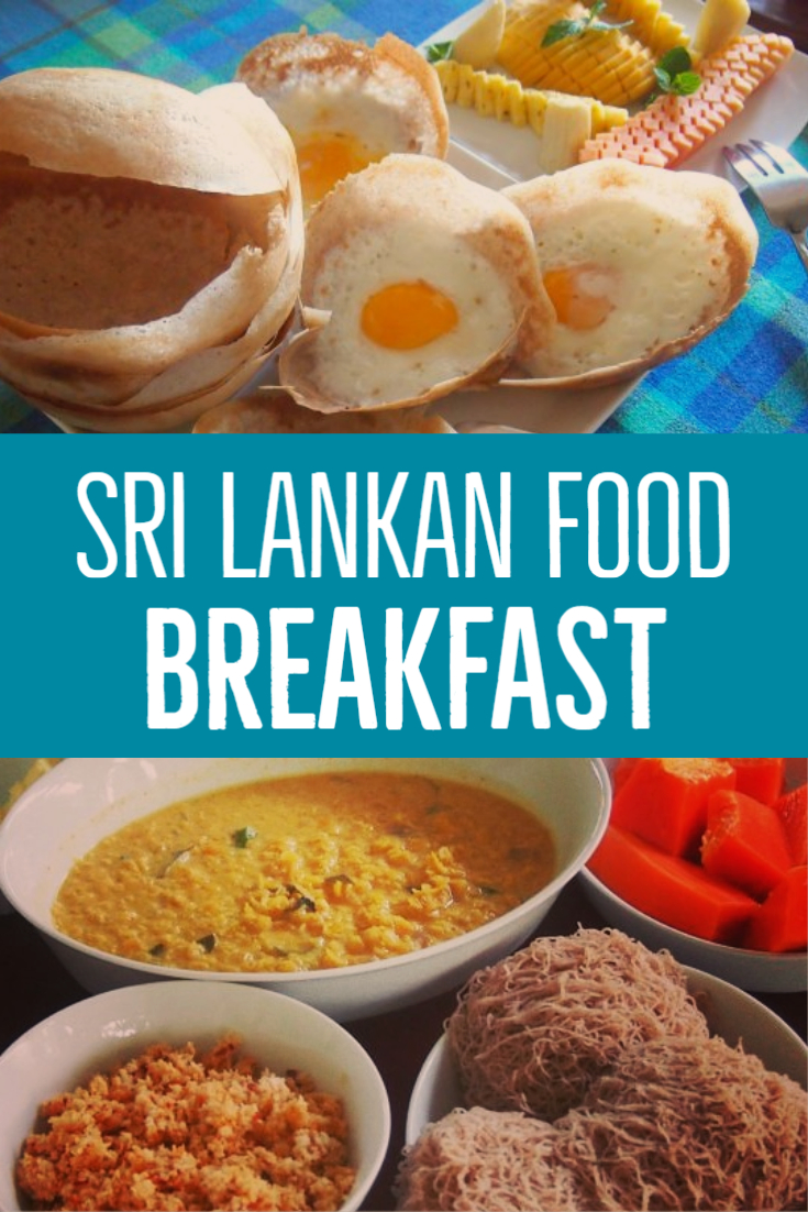 Sri Lankan Food Breakfast