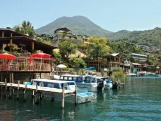 San Pedro La Leguna on Lake Atitlan Guatemala