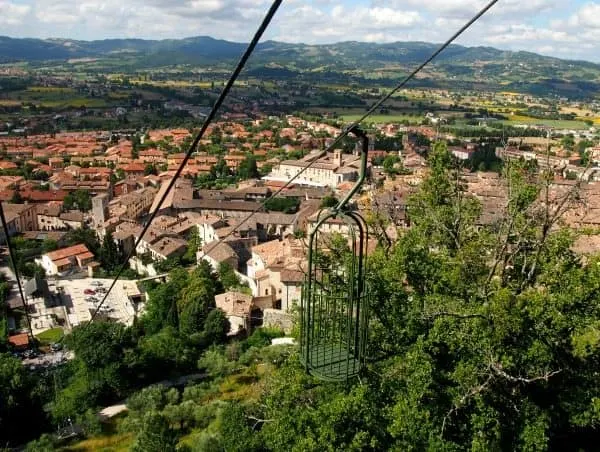 Funivia Gubbio Italy