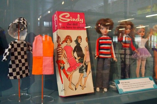 Sindy dolls Museum f Childhood London. World Travel Family travel blog