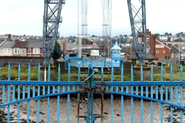 Places to visit in Wales. The Transporter Bridge, Newport South Wales
