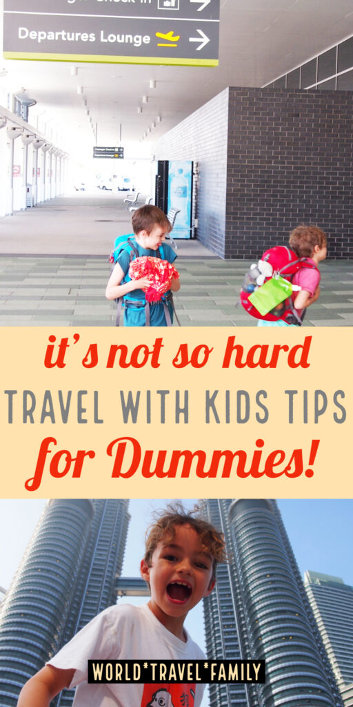 Travel with kids tips for beginners