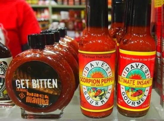more hot sauces