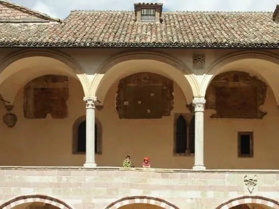  Assisi tour monastery world travel family blog