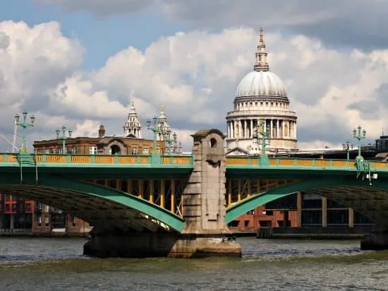 River Thames view Bus travel blog