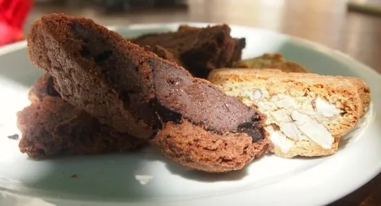 Biscotti, chocolate and original. Italian food in Umbria.