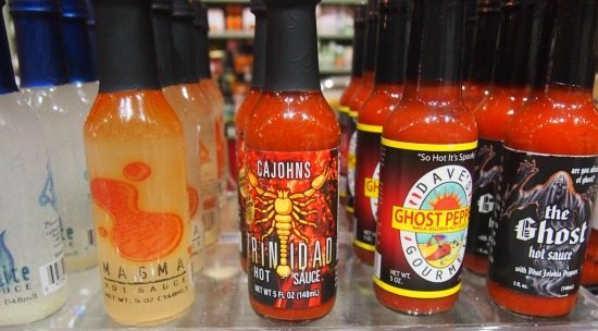 ghost pepper sauces in new orleans