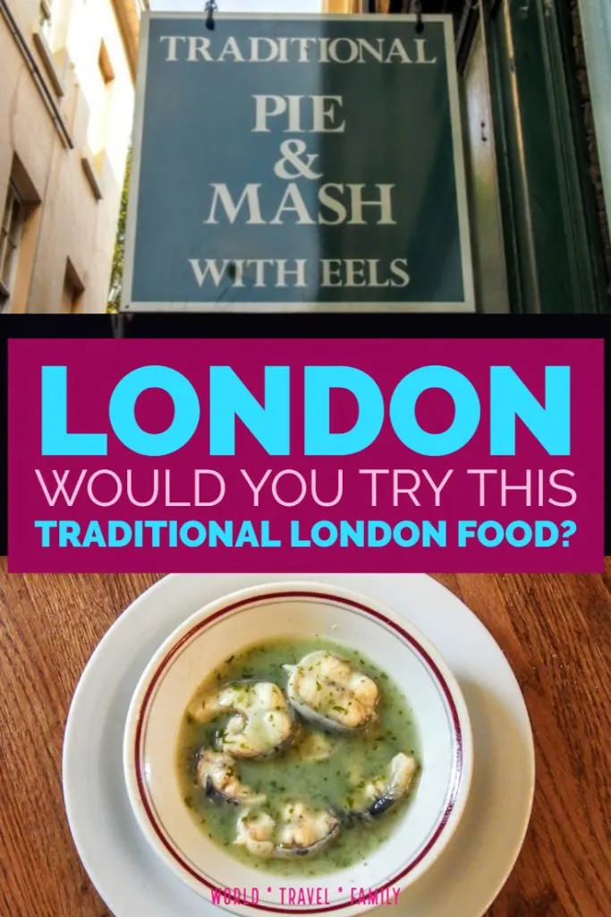 Pie, Mash, Liquor and Eels. London Food! -