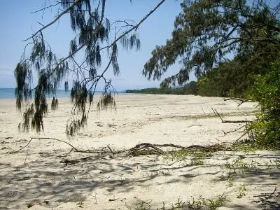 Deserted beach Cape Tribultion