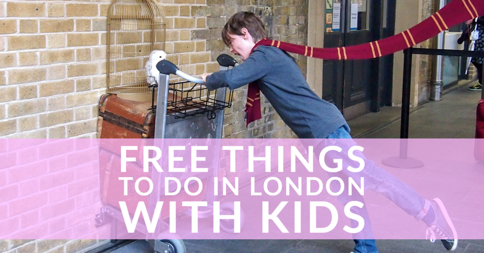 Free Things To Do in London With Kids Guide Harry Potter Station
