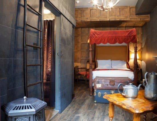 Georgian House Hotel Wizarding Chambers. Harry Potter Experiences Around the World from World Travel Family.